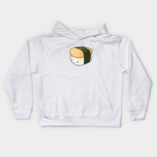 Kawaii food egg nigiri Japanese style Kids Hoodie